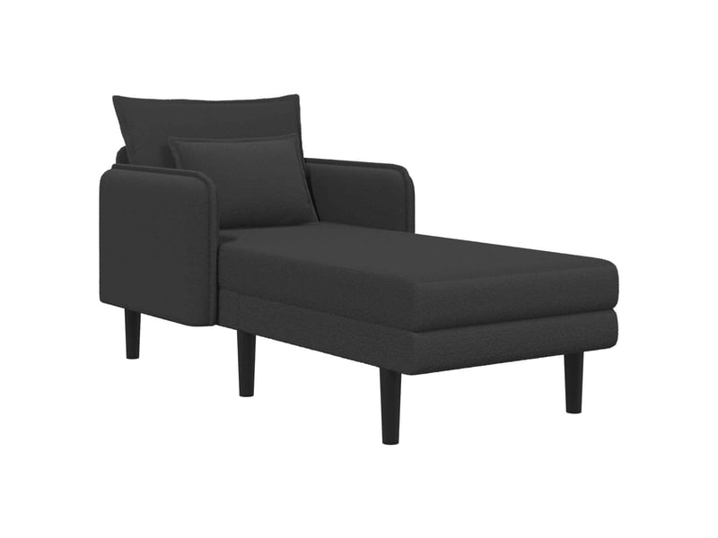  Vidaxl grande méridienne gris foncé bouclé  - Conforama A