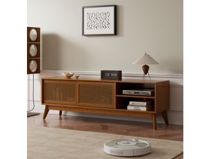 Meuble tv coloris marron 150 cm TCQPZ  
