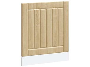 Panneau de lave-vaisselle chêne sonoma bois d'ingénierie shl5818