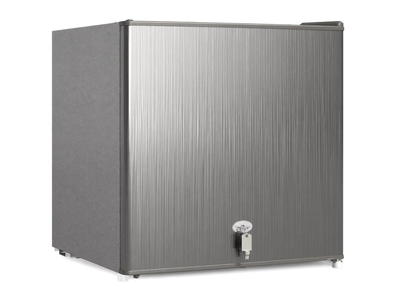  Mini congélateur 35 l 47x44,2x48,8 cm autonome métal gris  - Conforama A