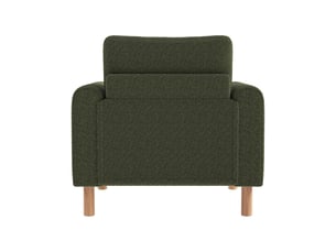 Canapé de salon, canapé moderne, vert, dossier inclinable, design moderne, pour salon, bureau, chambre