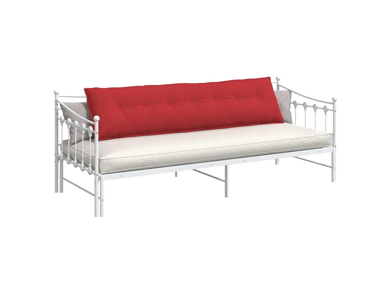  Coussin de dos, coussin de dossier rouge 200 x 19 x 50 cm tissu cf55000  - Conforama C