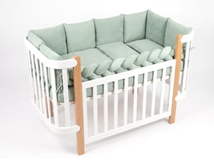 Yappy7in1 - ensemble de literie 7 en 1 - pistache