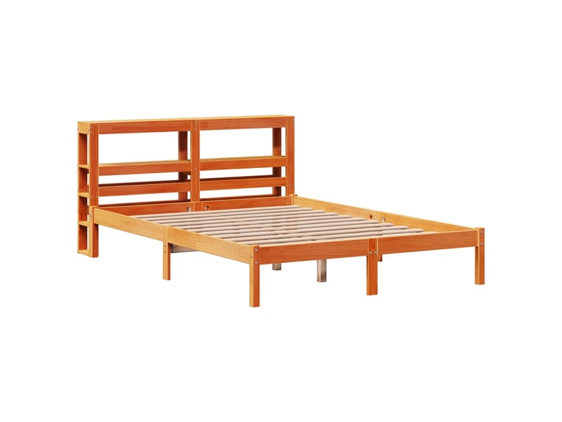  Lit double- lit adulte -  cadre de lit et tête de lit sans matelas  marron 120x190 cm  - Conforama B
