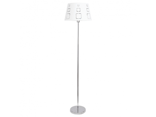 Lampadaire fabrilamp celaya e27 coloris pie de salon celaya 1xe27 blanc 166 x 40 x 40 cm