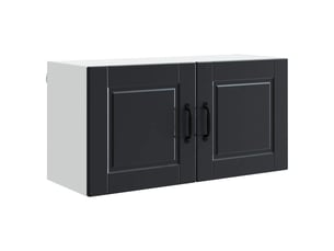 Meuble mural de cuisine, armoire de cuisine noir 80x31x40cm bois d'ingénierie shl5704