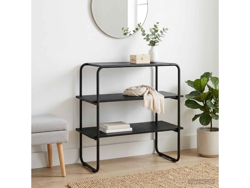 Vidaxl table console chêne noir 60 x 41 x 75 cm bois d'ingénierie - Conforama B