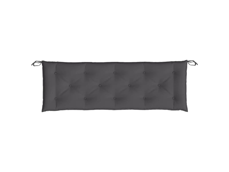  Coussin de banc de jardin, coussin d'assise anthracite 150x50x7 cm tissu oxford cf52638  - Conforama D