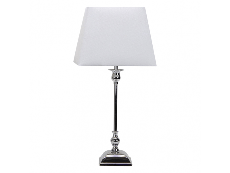 Lampe à poser fabrilamp percasol e27 coloris chromé 52 x 25 x 25 cm 134671020 - Conforama A