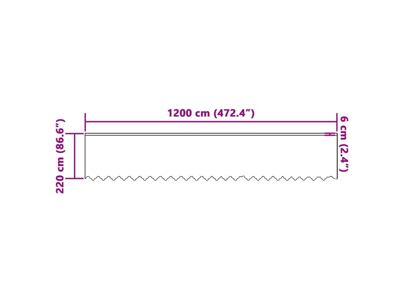  Rideau en dentelle, rideau ajouré, voilage blanc 220 x 1200 cm polyester cf43723  - Conforama E