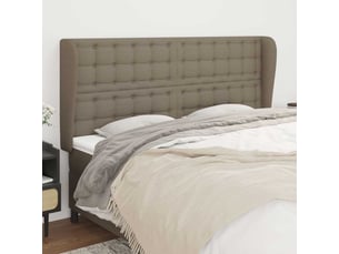 Tete de lit A poser largeur 203 cm   taupe