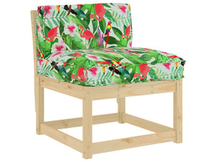 Coussin d'assise, coussin pour chaisecanapé tissu oxford multicolore 80 x 40 x 12 cm cf56674