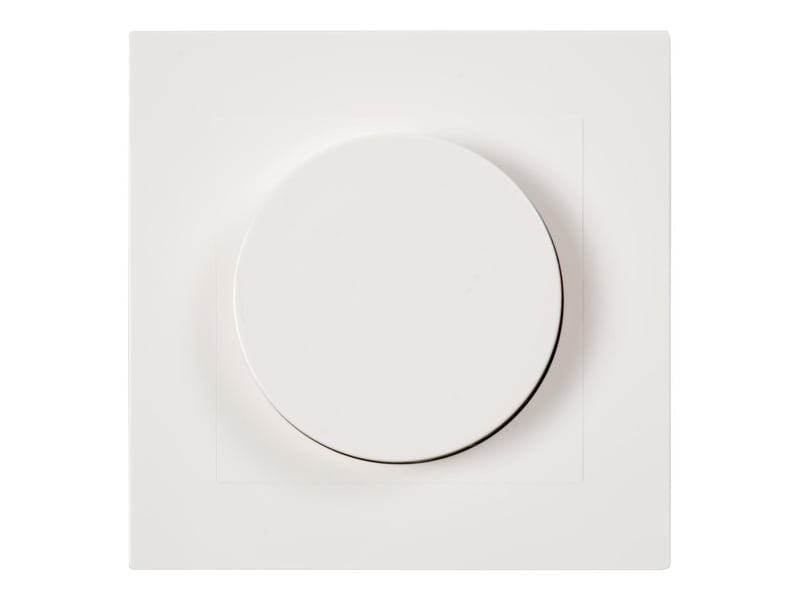 Variateur d'intensité lumineuse mural led blanc - lucide  - Conforama A