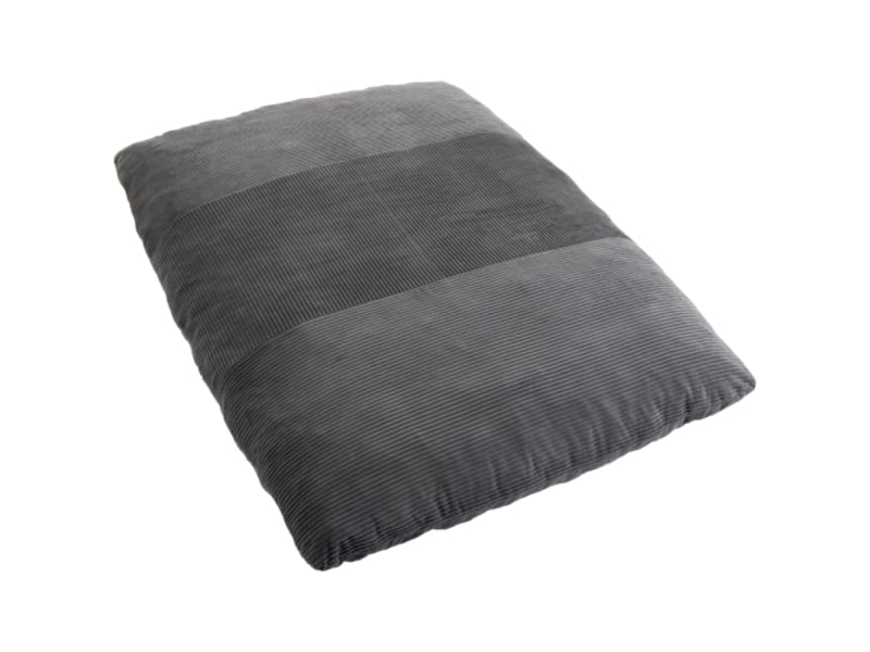  Fauteuil de sol 2-en-1 en velours côtelé, canapé-lit pliable pour lecture, gaming et méditation  - Conforama A