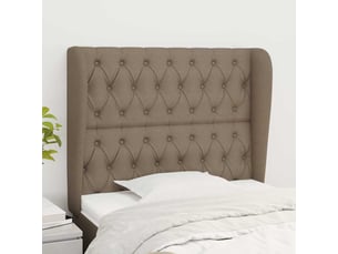 Tete de lit A poser largeur 103 cm taupe