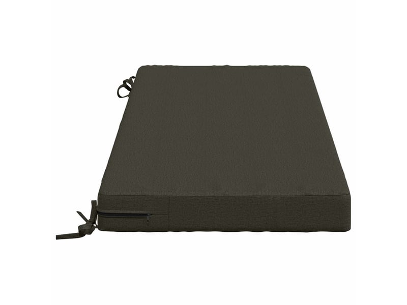  Coussin de banc, coussin d'assise, coussin de canapé soest 100 % polyester anthracite cf52947  - Conforama D