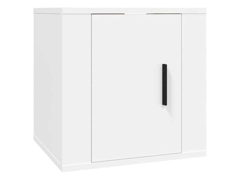  Ensemble de meubles tv 6 pcs blanc bois d'ingénierie shl24033  - Conforama E