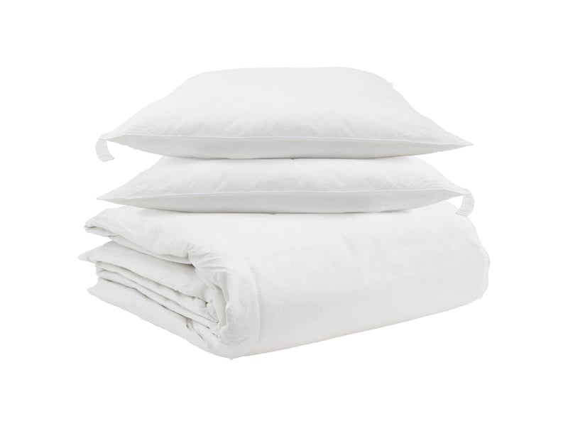  Ensemble de duvet avec oreiller 3 pcs - couette blanc plume de canard  - Conforama A