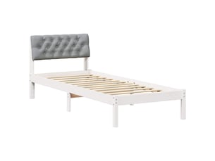 Lit simple 80x200 cm    coloris blanc
