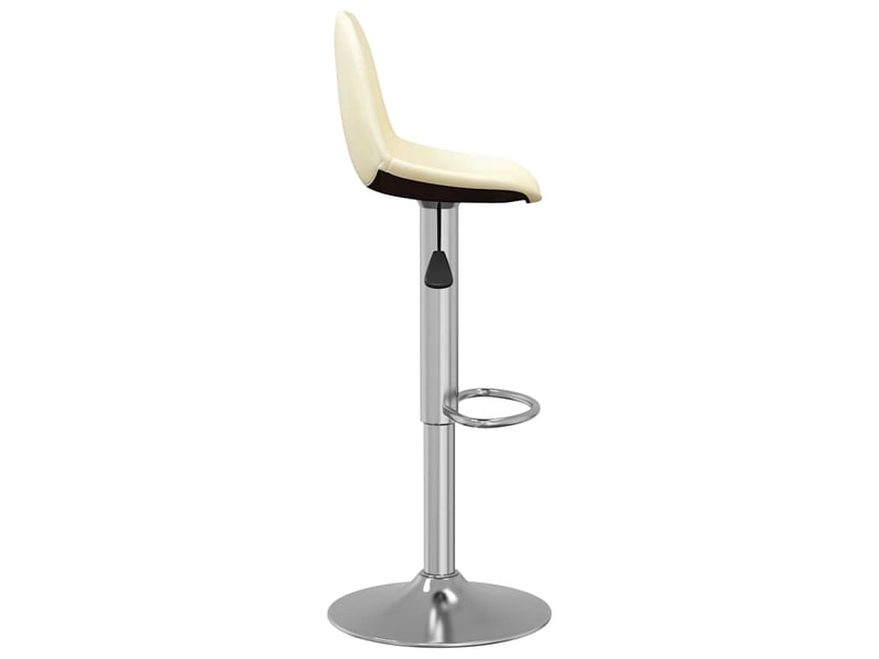  Lot de 2 tabouret de bar, chaise de bar crème tissu shl29929  - Conforama D