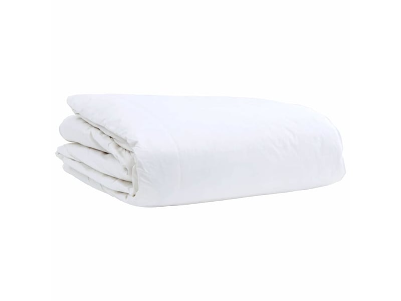  Couette - duvet 140 x 220 cm printemps, automne plume blanc respirant  - Conforama D