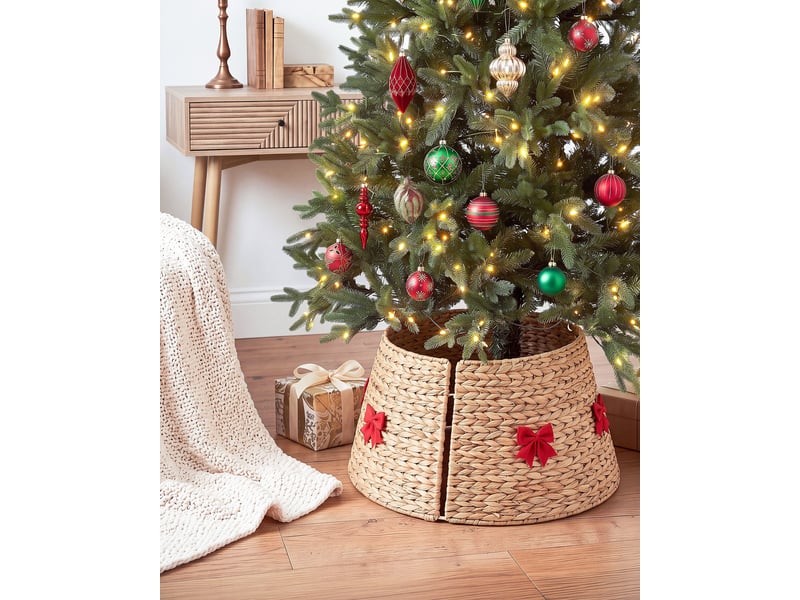  Jupe de sapin de noël hintta 61 cm naturel  - Conforama B