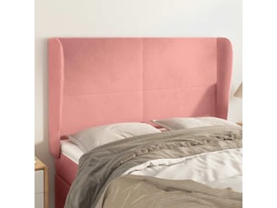 Tete de lit A poser largeur 147 cm rose