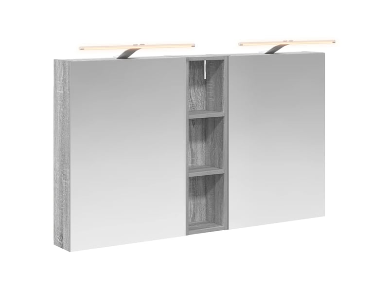  Ensemble de meubles de salle de bain 3 pcs 120x14.5x70 cm shl7428  - Conforama A