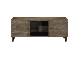 Table basse rectangulaire coloris gris
