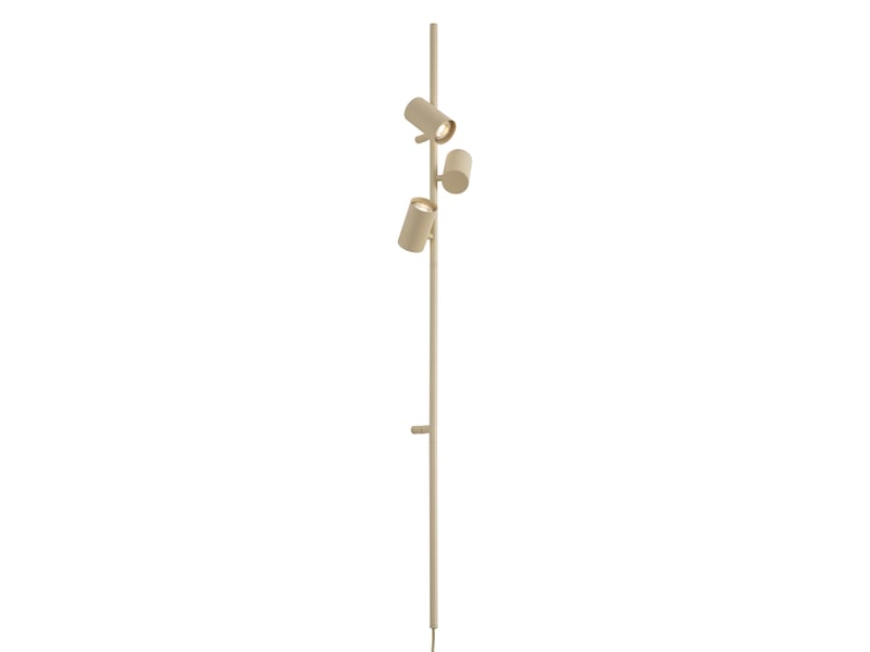  Applique murale moderne beige 3 lumières - jeana luxe  - Conforama A