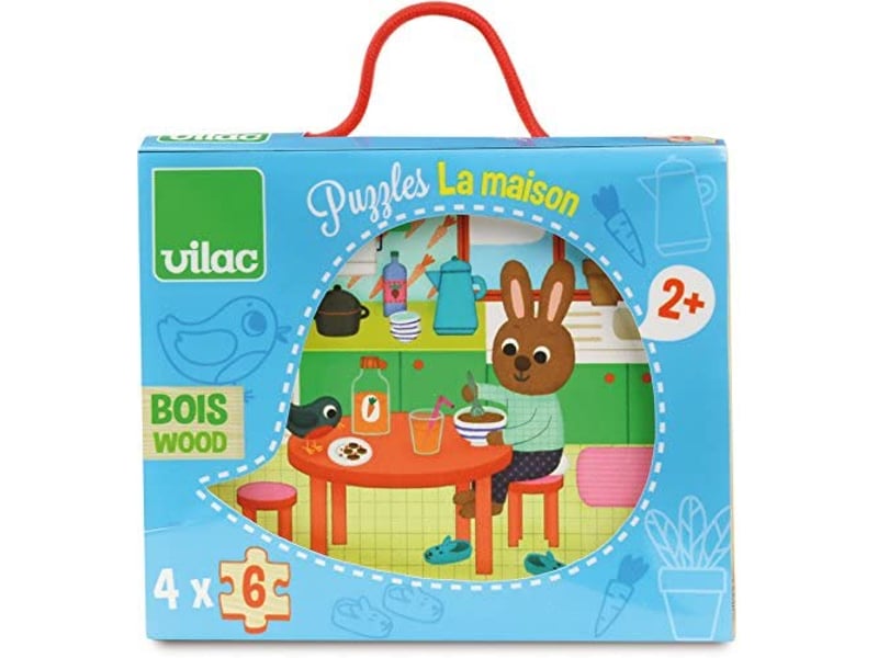  Puzzles de la maison - coffret bois 2643 - Conforama B