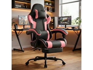 Fauteuil gaming <strong>SWEIKO</strong> <strong></strong> avec assise réglable en hauteur