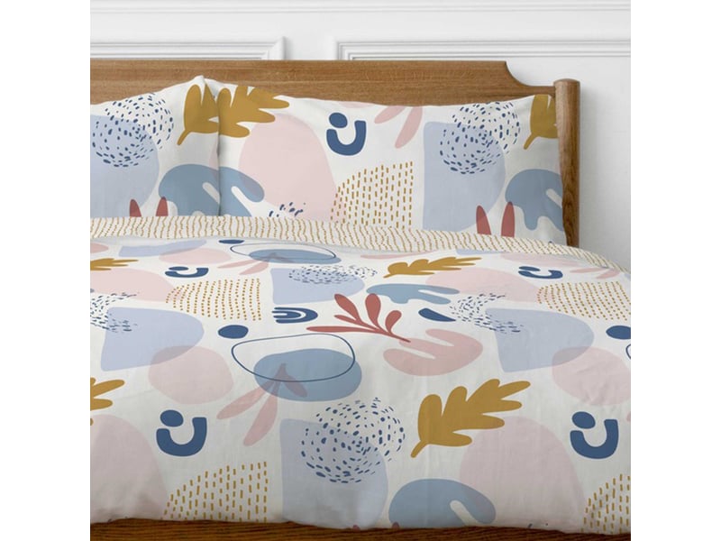  Parure de lit 220x240 cm coton anisa PD25473 - Conforama B