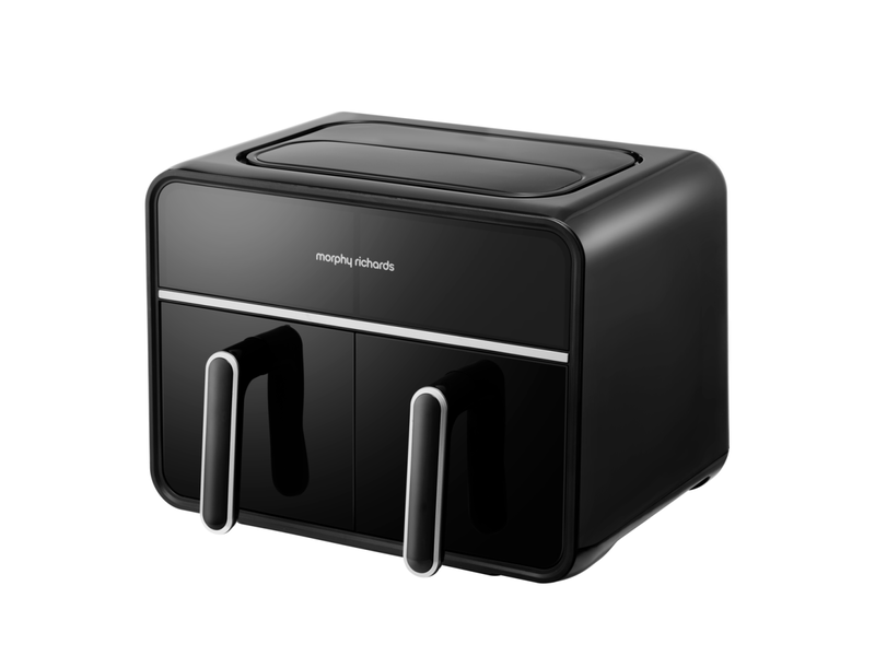  Morphy richards friteuse sans huile muc-adt4b double panier 8 l, 2100 w, 14 programmes, écran tactile  - Conforama A