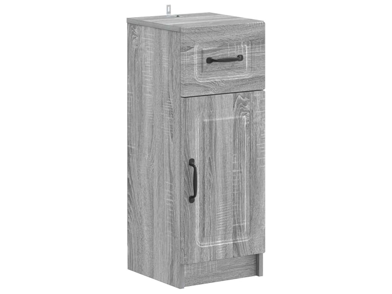 Ensemble de 2 meubles de salle de bain utrecht sonoma gris cf63221 - Conforama D