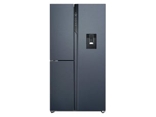 Refrigerateur américain froid Ventilé (no frost): sans givre HAIER HSPR79F18EWMB - largeur 90.5 cm x hauteur 177.5 cm