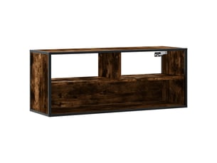 Meuble tv coloris marron 100 cm   