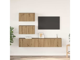 Meuble tv coloris marron 60 cm <strong></strong>  <strong></strong>
