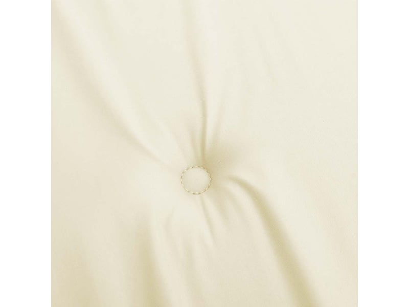 Coussin de banc de jardin, coussin d'assise crème 120x50x3 cm tissu oxford cf52712  - Conforama E