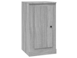 Buffet - bahut - meuble de rangement sonoma gris 37,5x35,5x67,5 cm bois d'ingénierie