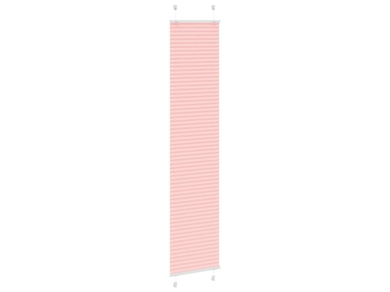  Store plissé, store de fenêtre rose 45x200 cm largeur du tissu 44,4 cm polyester cf46987  - Conforama C