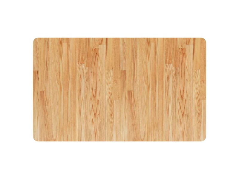  Comptoir de salle de bain, plan de travail marron clair 100x60x2,5cm bois traité cf65821  - Conforama A