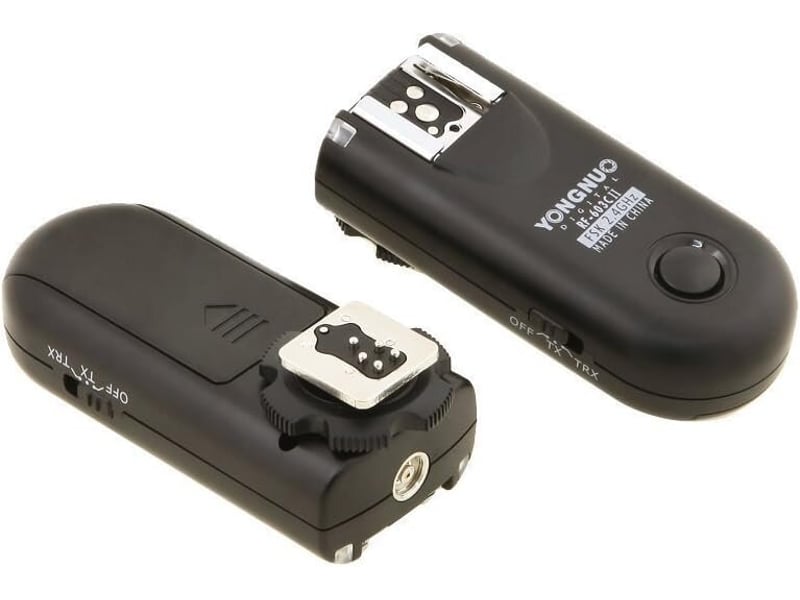 Déclencheur distant sans fil yongnuo rf-603ii c1, transcepteur de flash pour appareils photo reflex canon - Conforama B