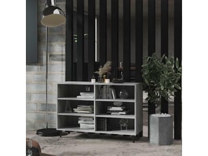 Buffet - bahut - meuble de rangement sonoma gris 103,5x35x70 cm bois d'ingénierie