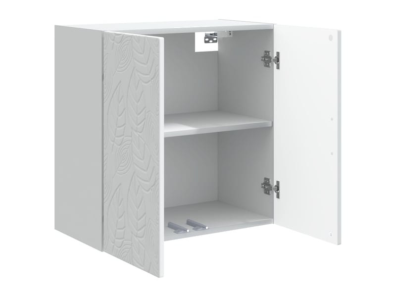  Armoire murale salon, meuble de rangement blanc 59 x 31 x 60 cm bois d'ingénierie shl5445  - Conforama C