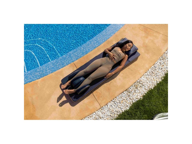  Tapis massage shiatsu compression d'air fonction chauffante medivon mv-yogapro  - Conforama C