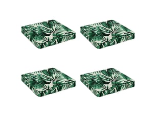 Lot de 4 coussins de siège, coussins d'assise vught 100 % polyester cf60693