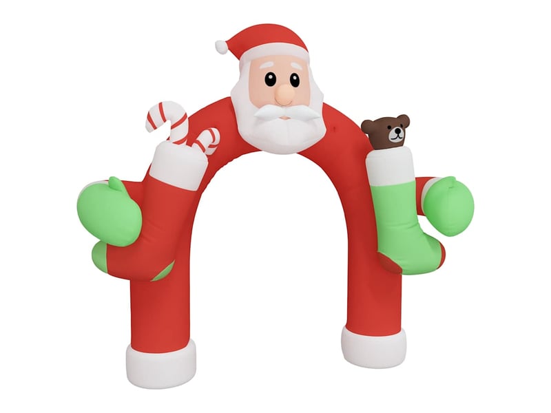  Porte voûtée gonflable de noël avec led 320 cm  - Conforama C