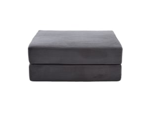 Pouf / repose pied <strong>BLOSSOM</strong> <strong>HFSN-1227DG</strong> gris