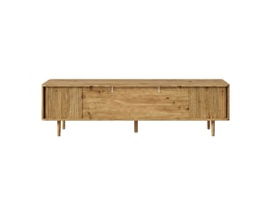 Meuble tv coloris bois clair 165 cm OKMYHOME  